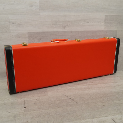 Vist Large View of Product Image Which is Used Hardshell Wooden Electric Guitar Case