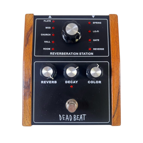 Vist Large View of Product Image Which is Used Deadbeat Sound Reverberation Station Reverb Guitar Effects Pedal