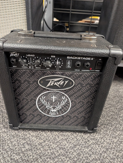 Vist Large View of Product Image Which is Used Peavey BACKSTAGE II 1 x 5 Solid State Amplifier 1 x 5