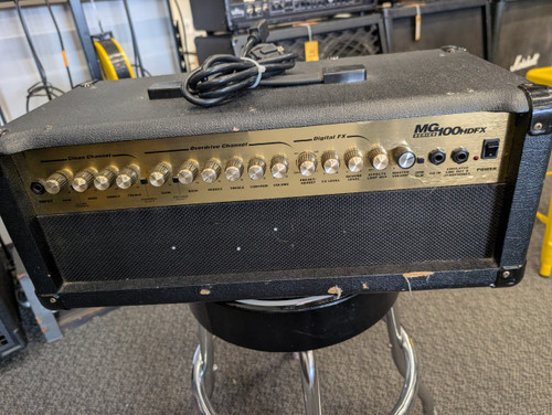 Vist Large View of Product Image Which is Used Marshall MG100HDFX Solid State Guitar Head