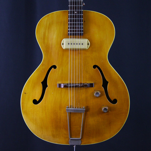 Vist Large View of Product Image Which is Used Guild X50B 1963 Semi-Hollow Electric Guitar Natural 6-String