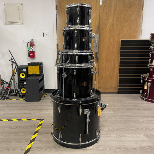 Vist Large View of Product Image Which is Used Tama 5PC IMPERIALSTAR KIT Drum Shell Kit Black