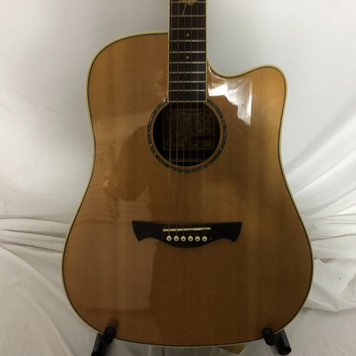 Vist Large View of Product Image Which is Used Tagima VANCOUVER EQ Solid Top Acoustic Guitar Natural