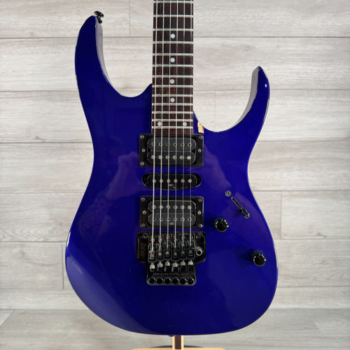 Vist Large View of Product Image Which is Used Ibanez RG470 Electric Guitar - Jewel Blue - Made in Korea