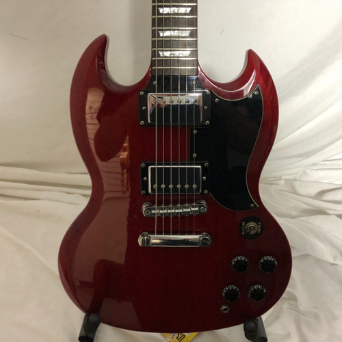 Vist Large View of Product Image Which is Used Epiphone SG PRO SG Type Electric Guitar Red 6-String