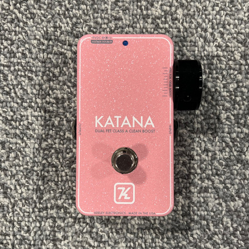 Vist Large View of Product Image Which is Used KEELEY KATANA CLEAN BOOST V2 Guitar Pedal