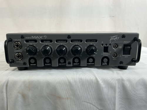 Vist Large View of Product Image Which is Used Peavey MINI MAX BASS Solid State Guitar Head