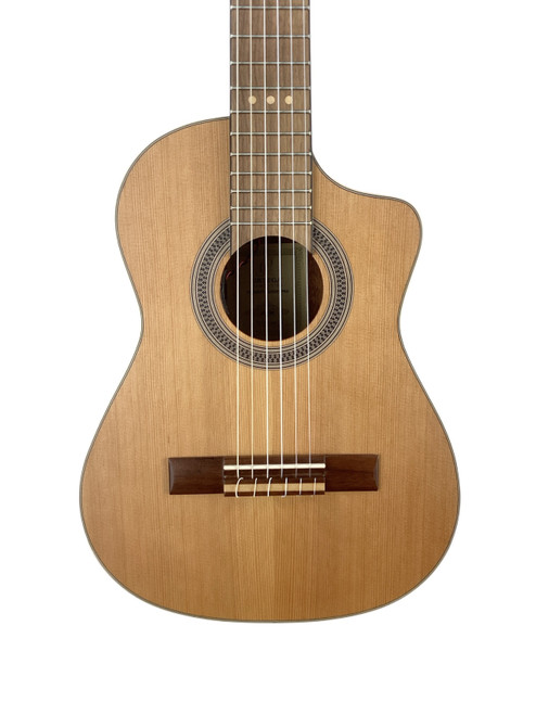 Vist Large View of Product Image Which is Used Ortega RQ39E Requinto Acoustic/Electric Guitar w/BAG