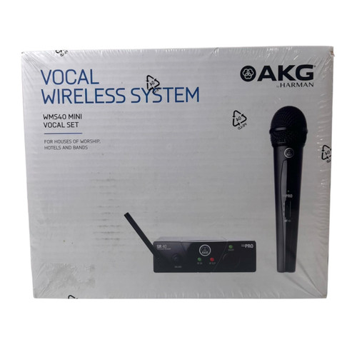 Vist Large View of Product Image Which is Used AKG WMS40 Mini Wireless Microphone System