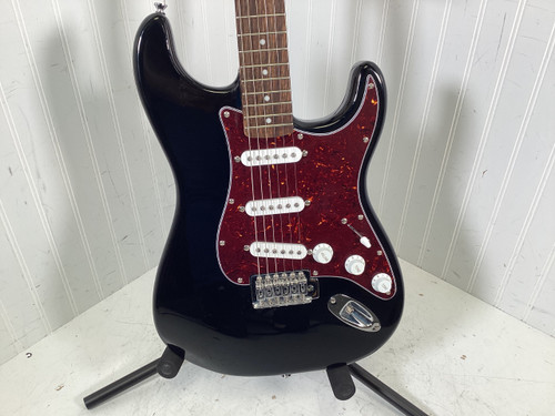 Vist Large View of Product Image Which is Used Squier SONIC STRAT S Type Electric Guitar Black 6-String