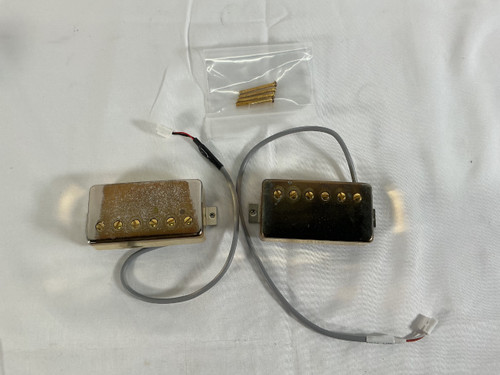 Vist Large View of Product Image Which is Used Epiphone HUMBUCKER SET GOLD Guitar Pickup