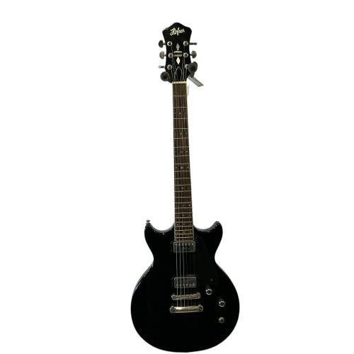 Vist Large View of Product Image Which is Used Hofner COLORAMA Electric Guitar Black 6-String