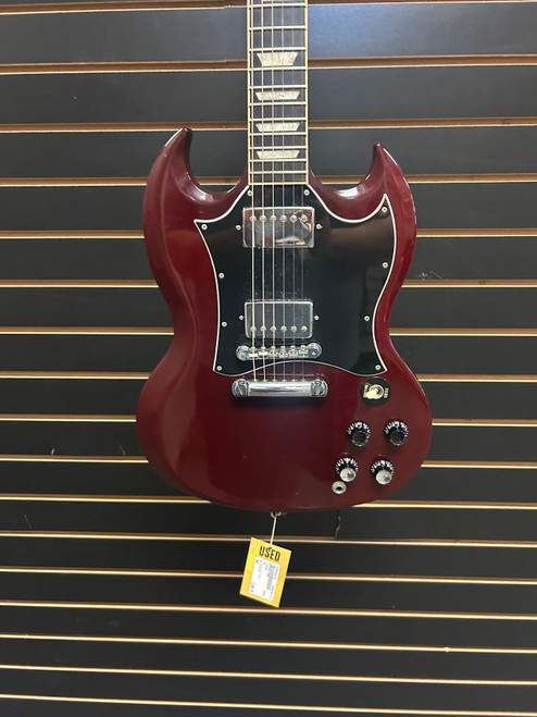 Vist Large View of Product Image Which is Used Gibson SG SG Type Electric Guitar Red 6-String