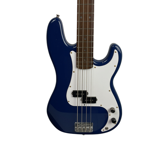 Vist Large View of Product Image Which is Used Squier AFFINITY P-BASS P Type Bass Guitar Blue 4-String
