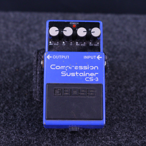 Vist Large View of Product Image Which is Used Boss CS-3 COMPRESSION SUSTAINER Compressor Pedal