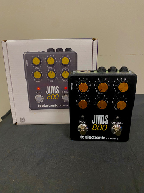 Vist Large View of Product Image Which is Used TC Electronic JIMS 800 AMPWORX PEDAL Guitar PreAmp Pedal
