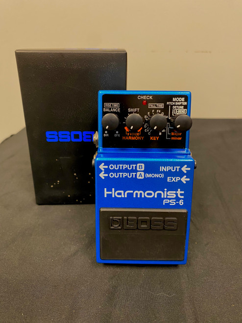 Vist Large View of Product Image Which is Used Boss PS-6 HARMONIST Harmonizer Pedal