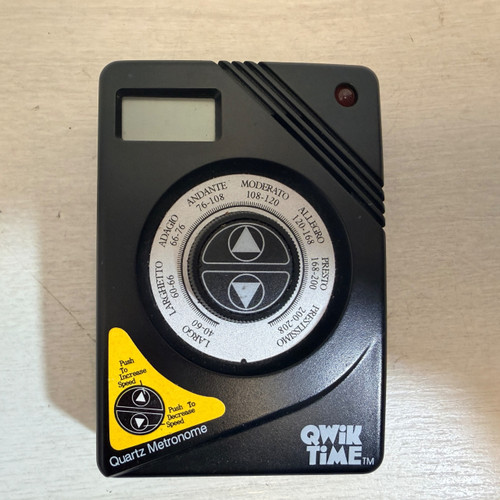 Vist Large View of Product Image Which is Used Quik Time QUARTZ METRONOME Instrument Tuner or Metronome