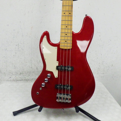 Vist Large View of Product Image Which is Used Stagg J TYPE LEFT HANDED J Type Bass Guitar Red 4-String