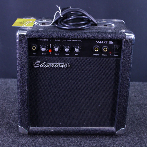 Vist Large View of Product Image Which is Used Silvertone SMART III S GUITAR AMPLIFIER 1 x 5 Solid State Amplifier 1 x 5