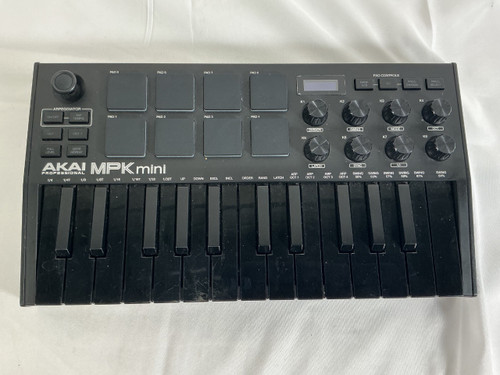 Vist Large View of Product Image Which is Used Akai MPK MINI CONTROLLER Compact Synthesizer Compact
