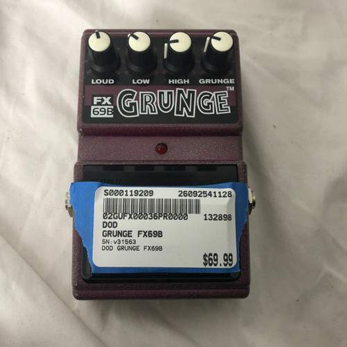 Vist Large View of Product Image Which is Used DOD GRUNGE FX69B Distortion Pedal