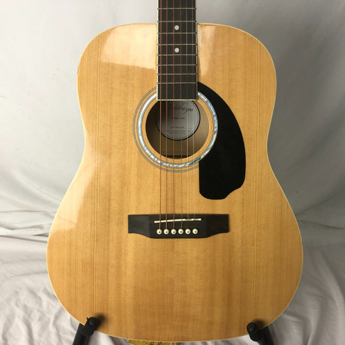 Vist Large View of Product Image Which is Used Ashthorpe D90 Laminate Top Acoustic Guitar Natural