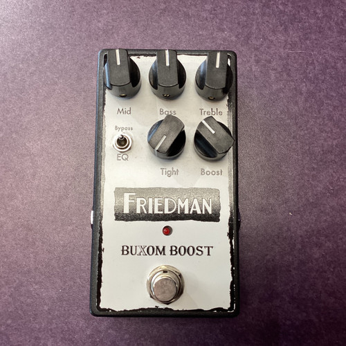 Vist Large View of Product Image Which is Used Friedman BUXOM BOOST Boost Pedal
