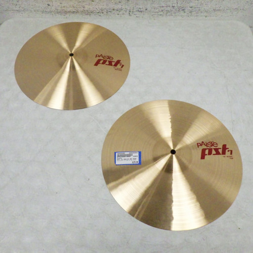 Vist Large View of Product Image Which is Used Paiste PST7 14 INCH HI HAT PAIR Hi Hat Cymbals 14"