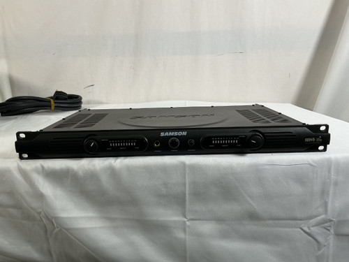Vist Large View of Product Image Which is Used Samson SERVO 201A POWER AMP Power Amplifier