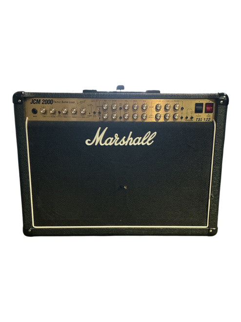 Vist Large View of Product Image Which is Used Marshall JCM 2000 TRIPLE SUPER LEAD 2 x 12 Tube Combo Amplifier 2 x 12
