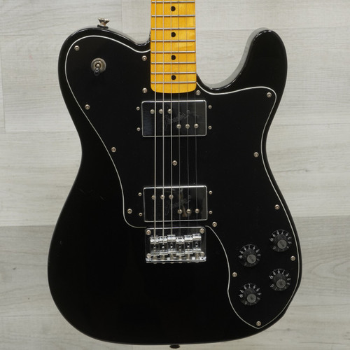 Vist Large View of Product Image Which is Used Squier Vintage Modified Telecaster Deluxe Electric Guitar Black