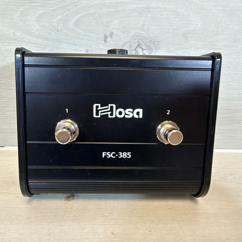 Vist Large View of Product Image Which is Used Hosa FSC-385 DOUBLE LATCHING FOOTSWITCH Guitar Accessory