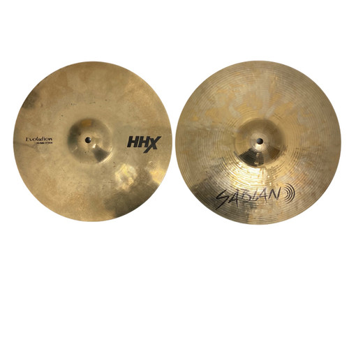 Vist Large View of Product Image Which is Used Sabian HHX EVOLUTION HI-HATS 14 Hi Hat Cymbals 14"