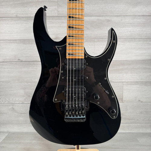 Vist Large View of Product Image Which is Used Ibanez RG350MDX Electric Guitar - Black