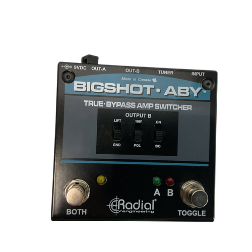 Vist Large View of Product Image Which is Used Radial Engineering BIGSHOT ABY SWITCH A/B/Y Switch