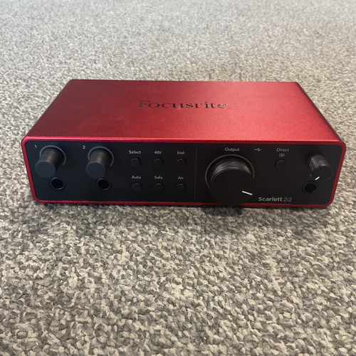 Vist Large View of Product Image Which is Used FOCUSRITE SCARLETT 2I2 4TH GEN Computer Interface