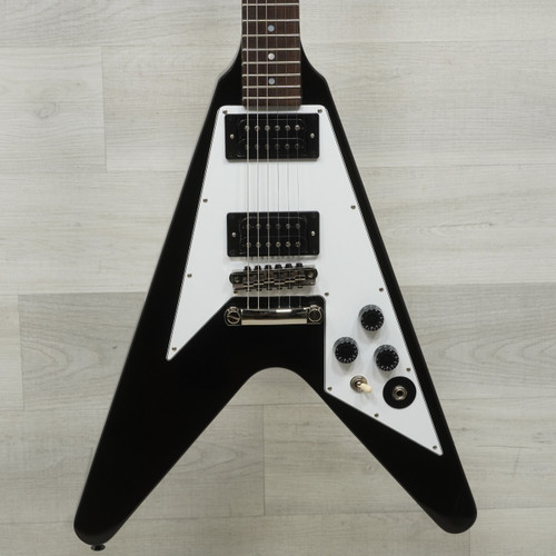 Vist Large View of Product Image Which is Used Epiphone Kirk Hammett 1979 Flying V Electric Guitar Black