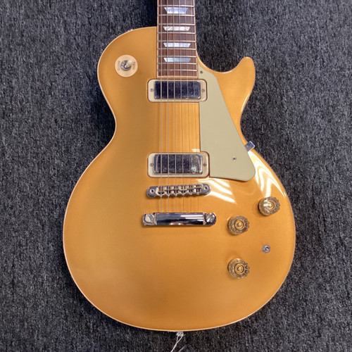 Vist Large View of Product Image Which is Used Gibson LES PAUL DELUXE 2015 LP Type Electric Guitar Goldtop 6-String