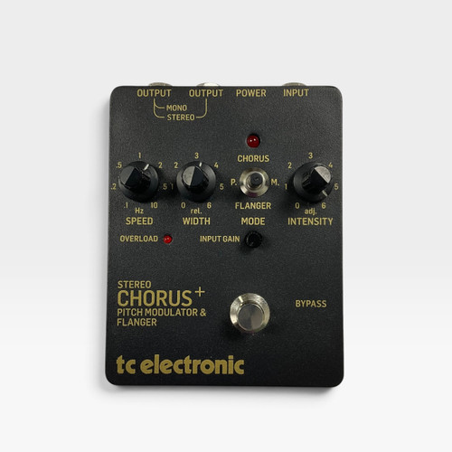 Vist Large View of Product Image Which is Used TC Electronic SCF Gold Stereo Chorus Pedal