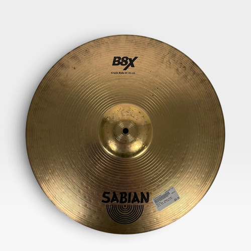 Vist Large View of Product Image Which is Used Sabian 18IN B8X Crash Ride Cymbal