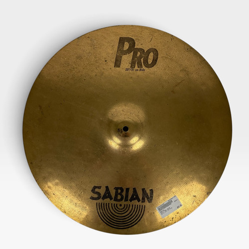 Vist Large View of Product Image Which is Used Sabian 20IN Pro Ride Cymbal