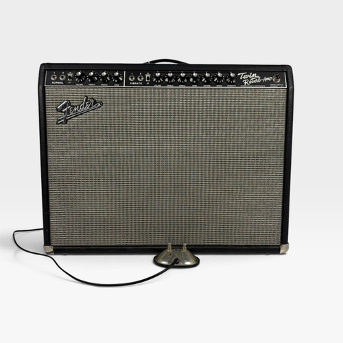 Vist Large View of Product Image Which is Used Fender 65 Twin Reverb Reissue 2 x 12 Tube Combo Amplifier with Footswitch