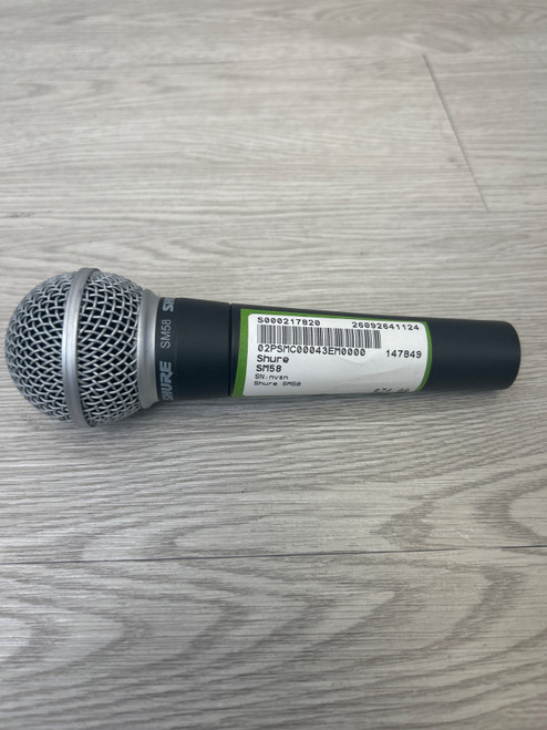 Vist Large View of Product Image Which is Used Shure SM58 Dynamic Microphone