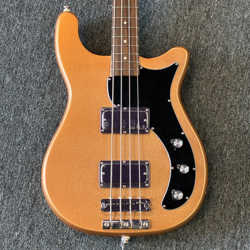 Vist Large View of Product Image Which is Used Epiphone EMBASSY BASS Bass Guitar Goldtop 4-String