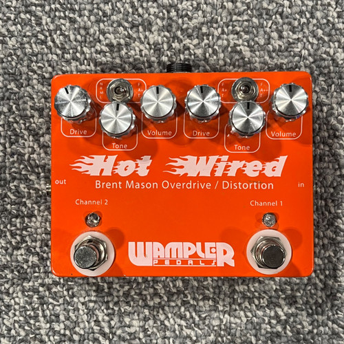 Vist Large View of Product Image Which is Used WAMPLER HOT WIRED OVERDRIVE DISTORTION Guitar Pedal