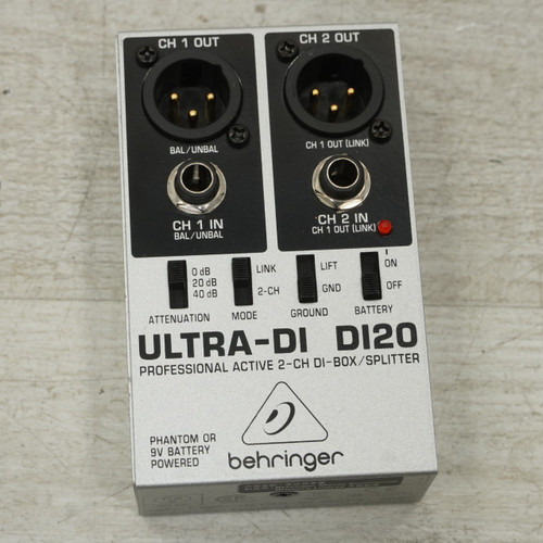 Vist Large View of Product Image Which is Used Behringer DI20 Ultra-di Active Direct Box