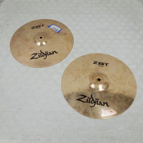 Vist Large View of Product Image Which is Used Zildjian ZBT 14IN HIHAT PAIR Hi Hat Cymbals 14"