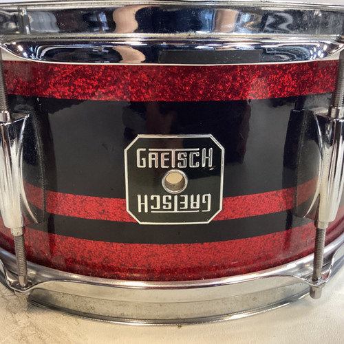Vist Large View of Product Image Which is Used Gretsch MAHOGANY SNARE 12X6.5 Wood Snare Drum 12"
