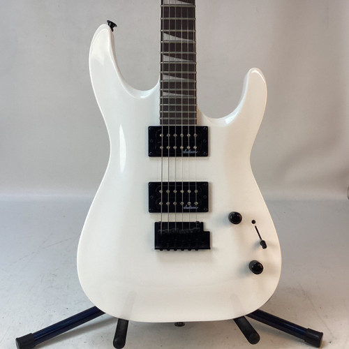 Vist Large View of Product Image Which is Used Jackson JS22 DINKY Super S Electric Guitar White 6-String